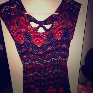 Colorful short dress!