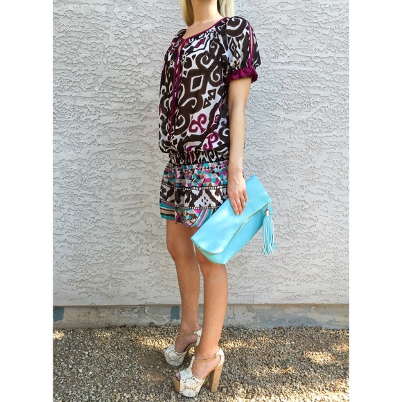 🌲Buy 1 Get 1 Free🌲 Aztec Beach Cover Up - Picture 2 of 4