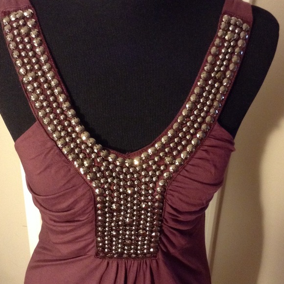 STUDIO Y EMBELLISHED TANK TOP - Picture 2 of 4