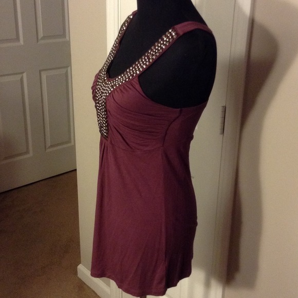 STUDIO Y EMBELLISHED TANK TOP - Picture 4 of 4