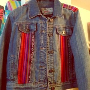 Aztec Pocket Denim Jacket