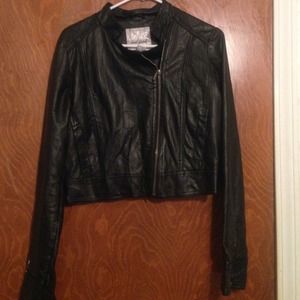 Leather jacket