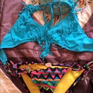 Fringe bathingsuit