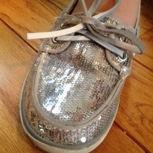 Sequin flats!
