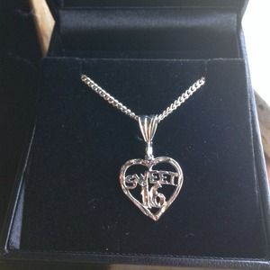Sweet sixteen necklace new in box