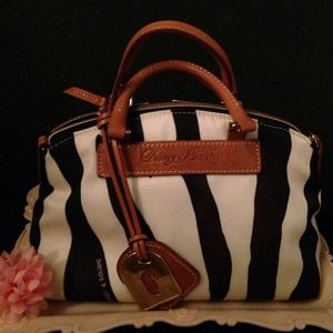 Dooney & Bourke Mini Juliette Satchel Zebra