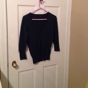 The Limited Navy Sweater
