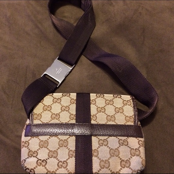 ❗️SOLD ❗️Gucci Canvas Belt Bag- Cocao - Picture 2 of 4