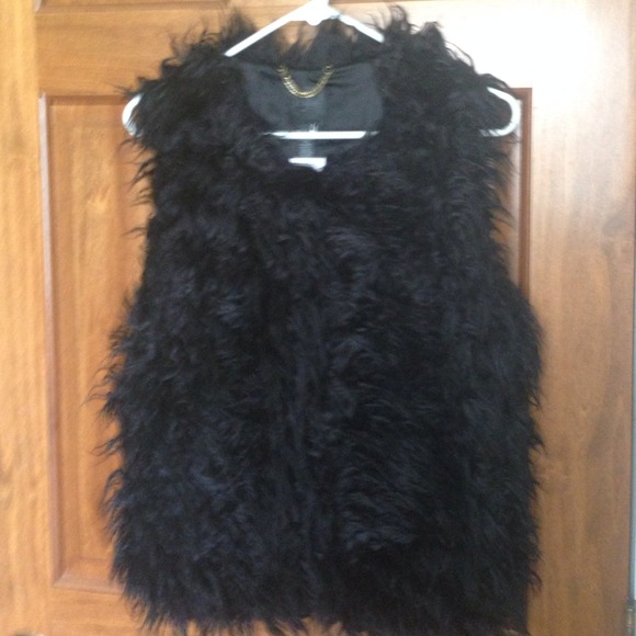 J crew black vest