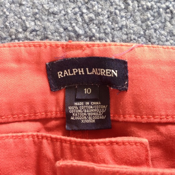 Red Ralph Lauren nautical shorts - Picture 4 of 4