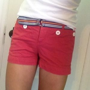 Red Ralph Lauren nautical shorts