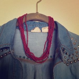 💎 Silpada Red Bead Necklace 💎