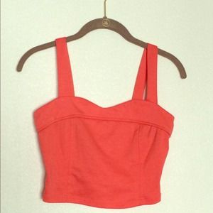 Forever 21 Coral Crop Top
