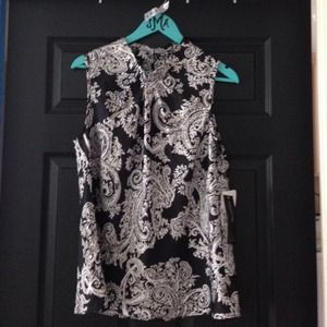 Jones New York 100% silk shirt NWT