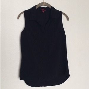 Merona Black Collard Tank