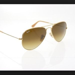 Matte Gold Ray Ban Sunglasses