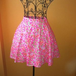 Lilly Pulitzer Circle Skirt. Perfect Condition!