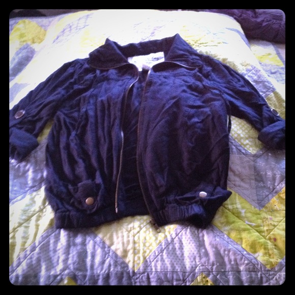 Half sleeve light summer jacket