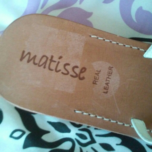 🚫SOLD on Vinted🚫 NWOT Matisse Leather Sandals - Picture 2 of 3