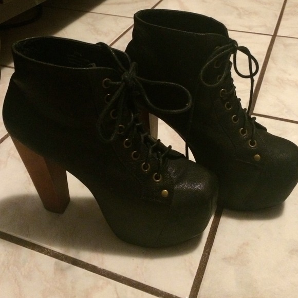 Jeffrey Campbell Lita Bootie in black