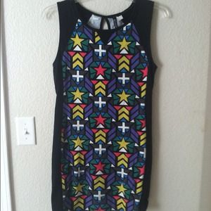H&M Colorful Midi Dress