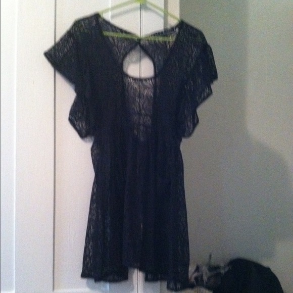 For Love & Lemons Ain't No Wifey Lace Slip - Picture 3 of 4