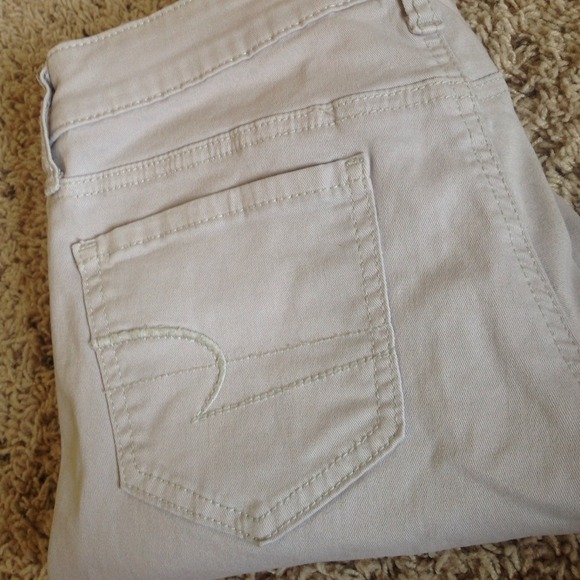 Purple/grey skinny pants