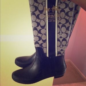 Coach rainboots
