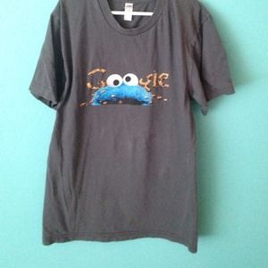 Cookie Monster google t-shirt