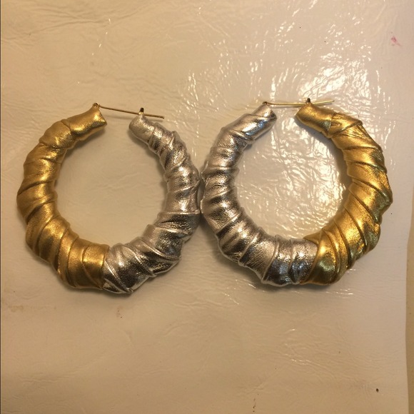 Leather Earrings HANDMADE