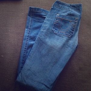 True Religion: Sammy Trouser Flare Jeans