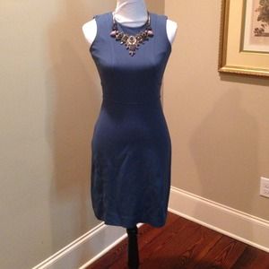 Cobalt stretch sheath dress