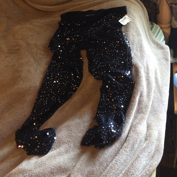Sparkle sequin legging stockings - Picture 3 of 4