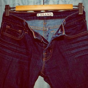 J Brand dark wash skinnies!