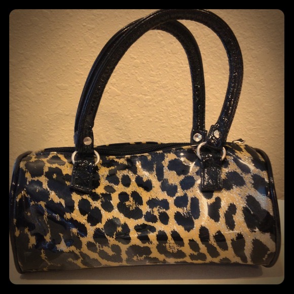 Cheetah print small purse.