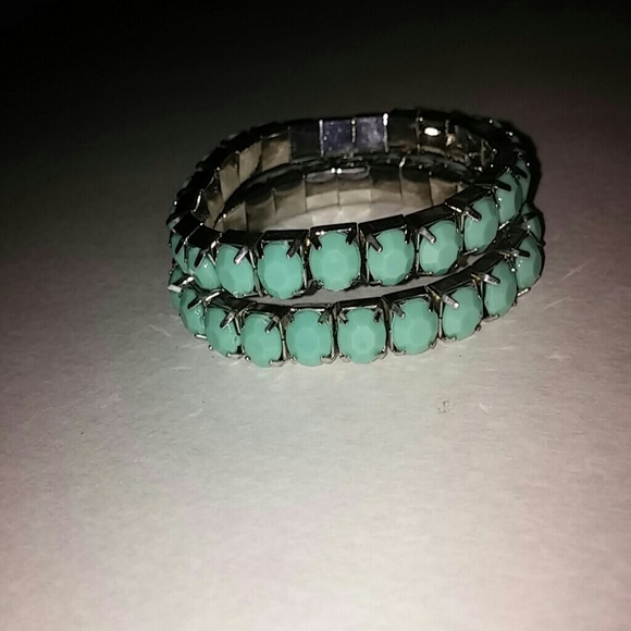Pale Green Bracelets
