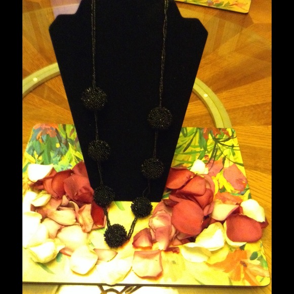 Kim Exerion handmade bead necklace - Picture 2 of 2