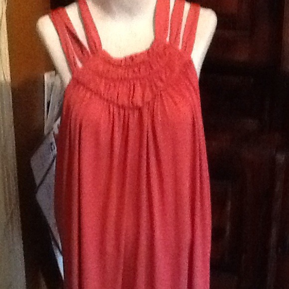 Cute coral colored dress