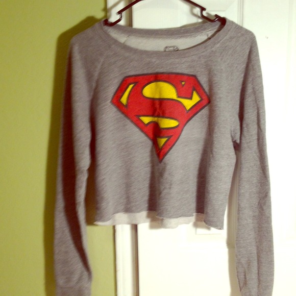 Half shirt with Superman logo