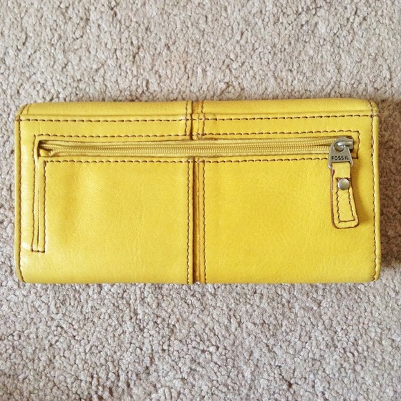 Mustard Yellow Wallet - Picture 2 of 3