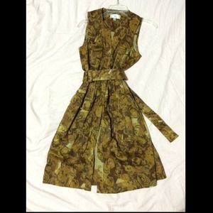Anthropolgie button up dress