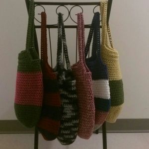 Handmade Crochet Bubble Tote (a Lion Brand design)