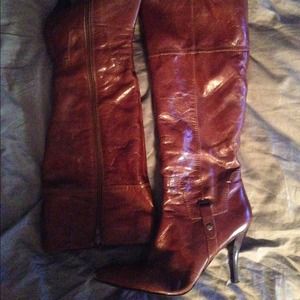 Genuine Leather Knee-High Boots!!!
