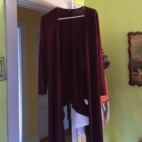 Long sleeved cardigan