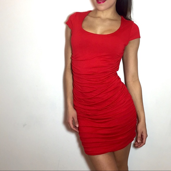 Body Central Dresses & Skirts - Red Bodycon Dress