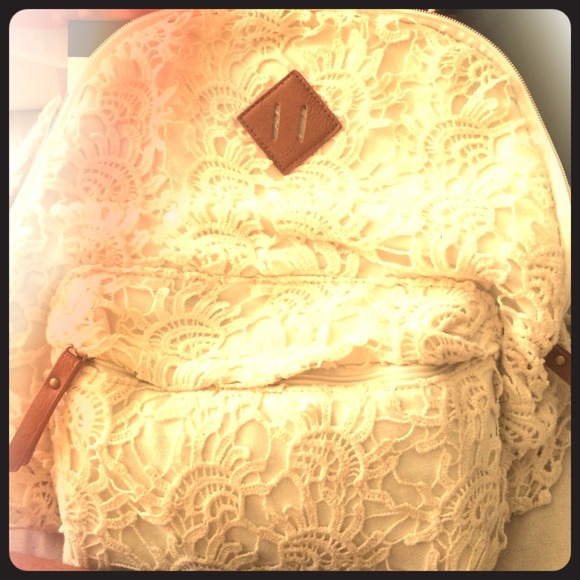 Lace backpack
