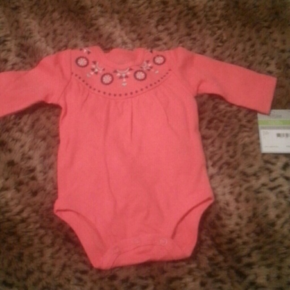 Long Sleve Coral Onsie