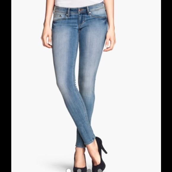 H&M Super Skinny Super Low Jeans