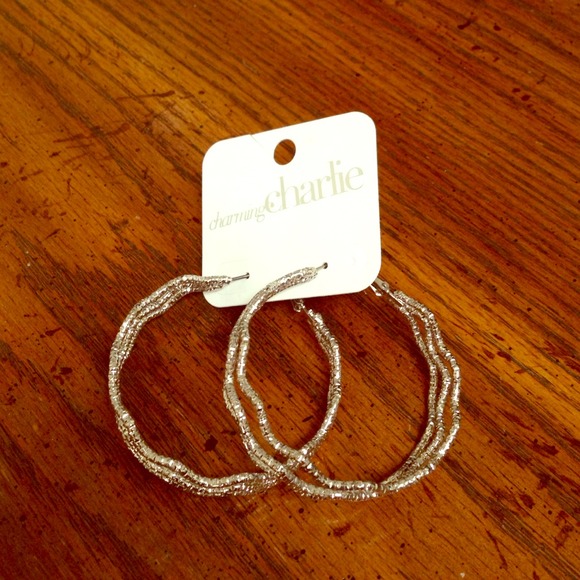 Charming Charlie Jewelry - 3 FOR $11 BUNDLE!!! NWT hoop earrings ??