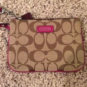 Coach Wristlet